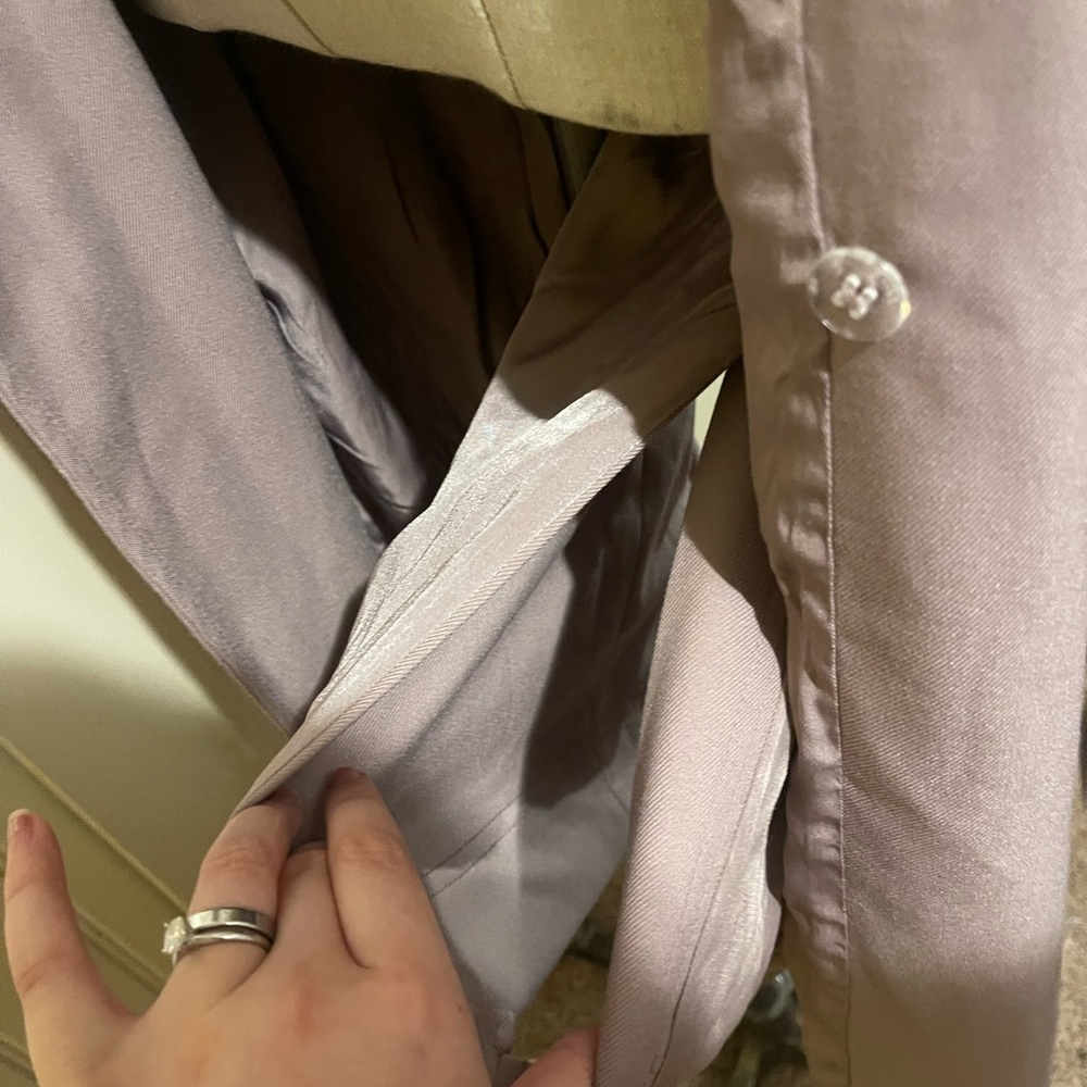 Free People Mauve Trench Coat - Picture 13 of 16
